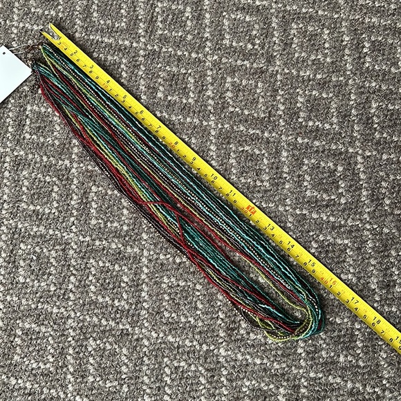 Rahab’s Rope 17 Strand Beaded Necklace - Picture 8 of 8